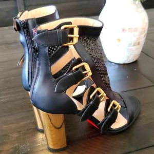 Christian Louboutin Fencing 85 Chalumeau/Calf